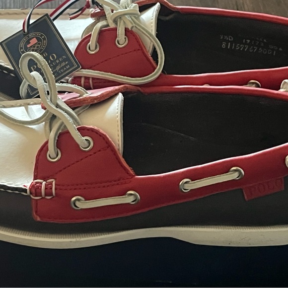 Brand New Vintage Team USA Opening Ceremony Men's Boat Shoe Handmade in the USA - Picture 7 of 15